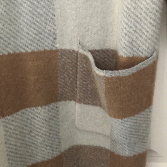 Plaid sweater jacket - Picture 2 of 3